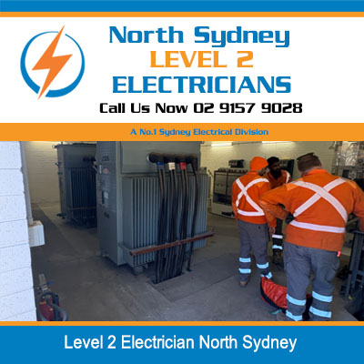 Level 2 electricians installing transformer at North Sydney commercial site